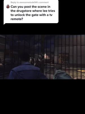 A post by @ooctwdg on TikTok caption: Reply to @awesomedude94 #TWDG #TheWalkingDeadGame #LeeTWDG #DougTWDG #TellTaleGames #TellTale #OutOfContext #OOC #FYP