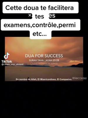 A post by @rappel_islam142 on TikTok caption: #islam #recitation #coran #pourtoi #doua