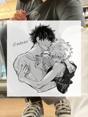 A post by @bakudeku.jsb on TikTok caption: Why not... Baku fem ! #omggg #izukumidoriya #bakudekujsb #bakugoukatsuki #mha #ship #kachan #deku #bakudeku💚🧡 #fypシ