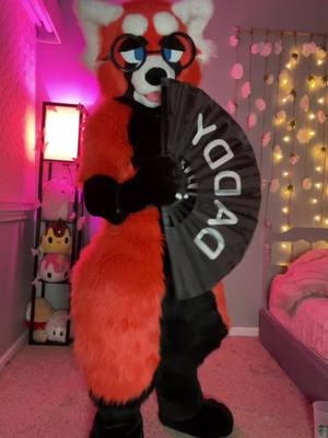 A post by @emersalad2 on TikTok caption: Say what?👀 #fursuit #furry #fypシ #furrytiktok #furriesoftiktok #furries #furryfandom #fursuits #fursuiting #fursuitdance #fyp