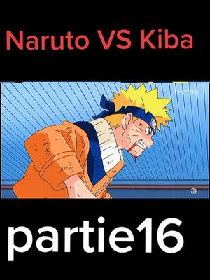 A post by @naruto36745 on TikTok caption: Répondre à @football_fenominom #Naruto#VS#Kiba#acamaru #partie#Partie16#examen#examendeschunin#chunin#vue#vues#Naruto36745#anime#animeedit#edit#anime!