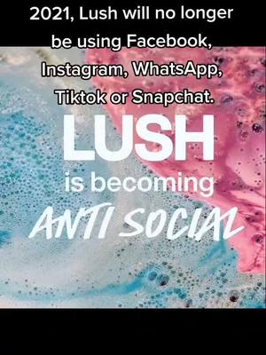 A post by @lushcarmarthen on TikTok caption: My personal Tiktok: @loischarris  #lush #socialnews #socialmedia #MentalHealth #lushcarmarthen #fyp #foryou #bye