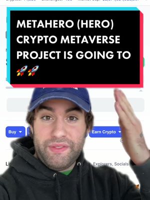 A post by @cryptodand on TikTok caption: DYOR! NFA! This metaverse project is gonna be HUGE!!  #metahero #metaverse #crypto #altcoin #altcoins