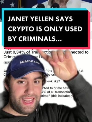 A post by @cryptodand on TikTok caption: Is crypto only used for crime? Common now… (NFA) #crypto #cryptok #cryptonews