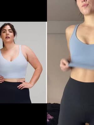 A post by @0237590t on TikTok caption: #duet with @charlidamelio Item: lululemon Align™ Tank Top (Blue Linen)  Store: Lululemon Price: 58.00 #fyp #foroyou #foryoupage