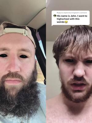 A post by @bluegrassboy86 on TikTok caption: #duet with @below_average_man #GiveWithAllYourHeart #DealGuesser #MyAncestryStory #foryoupage #viral #hisnameisjohn #viral #beardedbeast #whynot