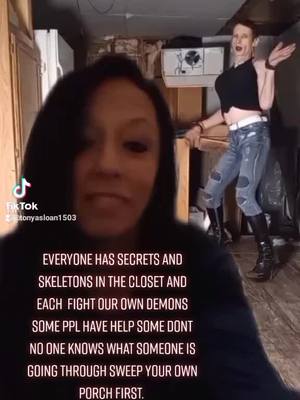 A post by @www.tsloan.com on TikTok caption: #GiveWithAllYourHeart #PlutoTVDecades #NBCAnnieLive #sweepyourownporchbfsweepingothers