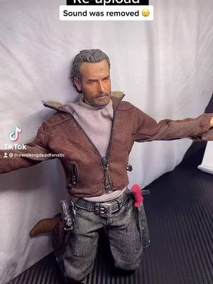 A post by @thewalkingdeadfanatic on TikTok caption: #twd #walkingdead #rickgrimes #fyp #foryou #foryoupage #fypシ #negan #thewalkingkdead #foryourpage #fypシ #villain #TWD #monster #figures #like #lucille