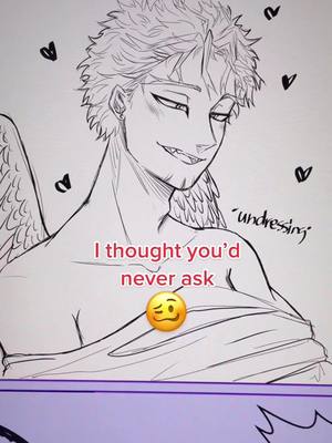 A post by @yukese_art on TikTok caption: “Thought you’d never ask🥴” #hawks #hawksbnha #hawksmha #bnha #mha #myhero #myheroacademia #bokunoheroacademia #bokunohero