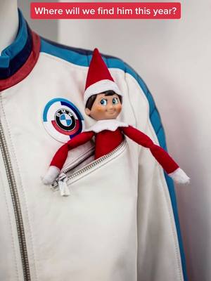 A post by @competition_bmw on TikTok caption: Join Compy the Elf on the Shelf at Competition BMW of Smithtown and follow his endeavors on social media ☺️ #elfontheshelf #christmas #elfideas2021