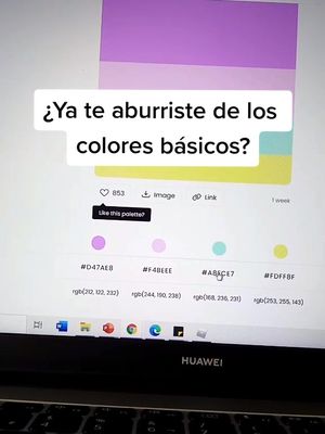 A post by @digital.studyy on TikTok caption: Puedes elegir CUALQUIER color 🌈 Me encanta este hack✌🏻#viral #parati #fypシ #hacks #word #parati