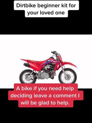 A post by @mototictok5 on TikTok caption: #dirtbikebegginerkit #christmastiktok #motochristmas #mototictoc #fyp