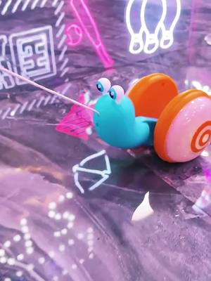 A post by @faf42021 on TikTok caption: A snail that can leash #toy #foryou #fpy #children #funny #goodthing #playable