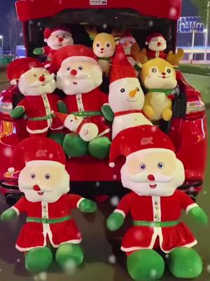 A post by @farrah9010 on TikTok caption: #SantaClaus #🎅 #plushdoll #solf #foryou