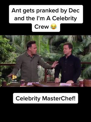 A post by @declant4ever on TikTok caption: Help I love this video 😭 #foru #fyp #antanddec #imaceleb