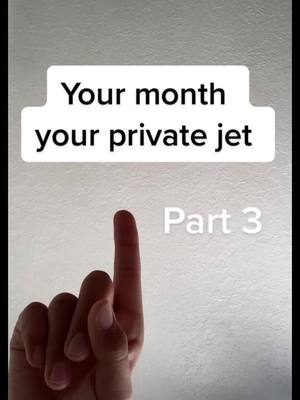 A post by @yourmonth391 on TikTok caption: #privatejet 🔥