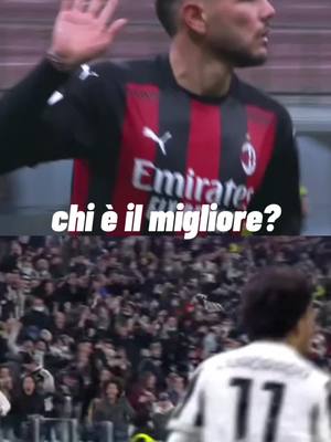 A post by @acmilanclips on TikTok caption: siete d'accordo con me?🤔 #confronti #galassiarossonera1899 #theohernandez🇨🇵 #juancuadrado🇨🇴 #bloodrossonero #perte #acmilanclips