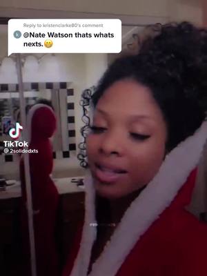 A post by @blacktiktoksharoom on TikTok caption: Reply to @kristenclarke80 whewwww! Are we here for it???? #nateandtaty #natewatson #tatyanajoseph39 #blacktiktoksharoom #fyp #blackinfluencers