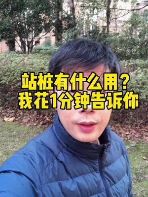 A post by @ystanding on TikTok caption: #站桩 #standingstill #taichi #taiji #health 我写了5分钟站桩法，只有6句话，一个量化的方法，5分钟学会站桩，我公布1个月以来经500人实践验证改善成千上百种毛病