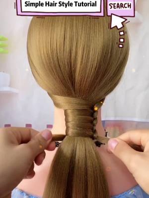 A post by @hairstylesnews on TikTok caption: Today's natural hair inspiration simple hair style #hairtutorial #hairstyles #foryou #fypシ  #tutiruals