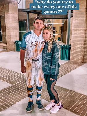 A post by @sarah.brannan28 on TikTok caption: he’s my favorite flex @al3xmcwhorter #bsf #jucobaseball #baseballgf