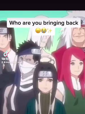 A post by @brycefromsacc on TikTok caption: Who you bringing back? #anime #fyp #animeedit #blowthisup #hokage #naruto #foryou