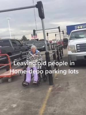 A post by @legally_lance on TikTok caption: I think Coco forgot his gramdma at homedepot. #CustomersMostLoved #AEHolidayForever #coco