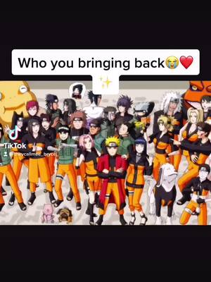 A post by @brycefromsacc on TikTok caption: Who you bringing back? #anime #animeedit #fyp #foryou #blowthisup #viral #hokage