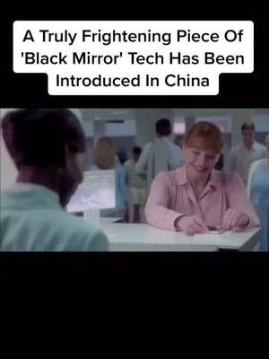 A post by @m0tivationspeech on TikTok caption: In last season's 'Nosedive' episode of Black Mirror, a frightening world in which people were digitally rated on their every societal interaction pain