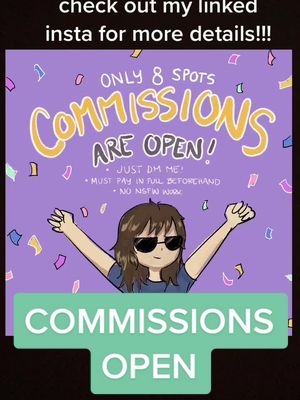 A post by @crackcocainsley on TikTok caption: hey guys!!! i’m opening up commissions for a while! #commissionsopen #bnha #myheroacademia #anime #art