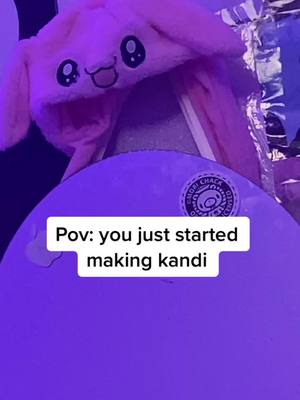 A post by @hospital._.food on TikTok caption: Lets be honest @vickymuffins started it all for us lmao #kandi #kandikid #kandistruggles #rave #plur