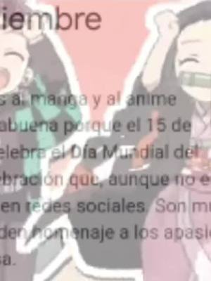 A post by @elisa.macedo.25 on TikTok caption: feliz #dia #del #otaku#en#para#ti#viral#