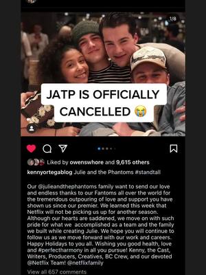 A post by @julieandthechipmunks on TikTok caption: Yes i wanna kill myself now #CustomersMostLoved #charliegillespie #jatp #madisonreyes #owenjoyner #jeremyshada #julieandthephantoms #cancelled #ImTheMainCharacter