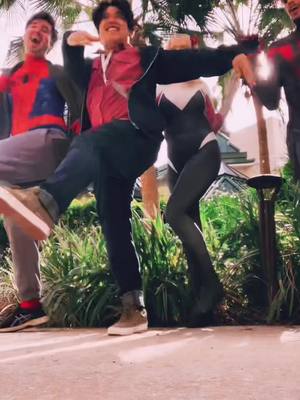 A post by @proatcons on TikTok caption: You can see the exact moment I lost it cuz @lostboiiof  is the light of the world #spiderman #gwenstacy #nedleeds #milesmorales #holmat