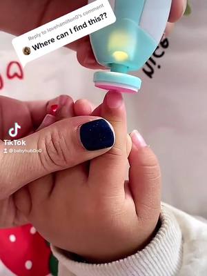 A post by @babyhub0o0 on TikTok caption: Reply to @lovehamilton0 Details on my homepage🔗.#foryou #baby #mom #nail #christmas