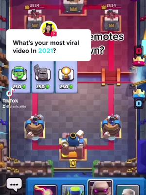 A post by @clash_elite on TikTok caption: Answer @im_siowei  decided to comeback with this video#fypシ #clashroyale