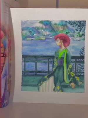 A post by @juzomanga on TikTok caption: #akatsukinoyona aquarelle #暁のヨナ