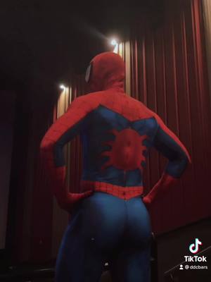 A post by @nosadbeglad on TikTok caption: Your friendly neighborhood spider-man #spiderman #nowayhome @ddcbars