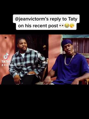 A post by @blacktiktoksharoom on TikTok caption: Okay Jean we see you 👀👀👀☕️ #tatyanajoseph39 #jeanvictorm #foryoupage #blacktiktokcommunity