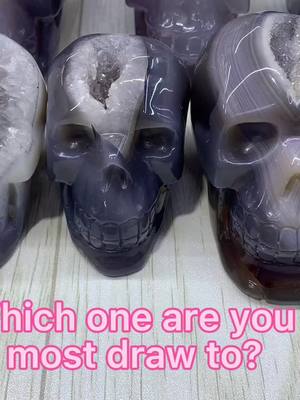 A post by @gio_crystal_factory on TikTok caption: Don’t rethink your choice,just choose.              #crystal #crystaltok #crystalshop #crystal #crystalskull