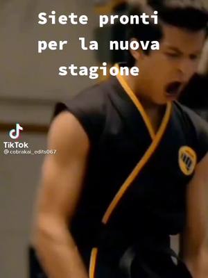 A post by @fan_cobra_kai_01 on TikTok caption: Scusate per l'assenza