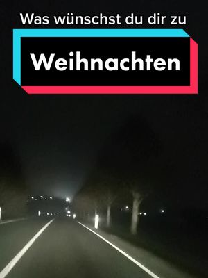 A post by @spruechetv on TikTok caption: Ich wünsche dir schöne Feiertage 🎅🎄 #weihnachten #cardriving #westwood #car #fy #fyp #street #night #liebefüralle