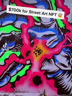 A post by @onstreeth on TikTok caption: Yepppp you can own an iconic graffiti ! Join our Discord and Merry Christmas #merrychristmas #nftcollector