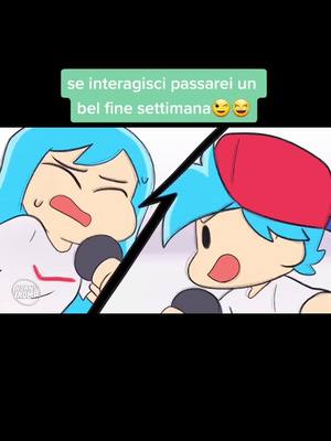 A post by @fridaynf098 on TikTok caption: son ritornato a ripostare!!spero ci siete ancora e interagite con il post😉😂 #fnf#natale#challenge#meme#foryou#viral#hornstrom#animation