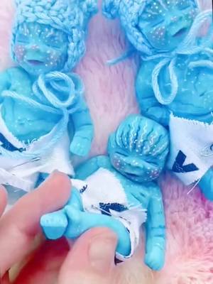 A post by @fidgetsgo6 on TikTok caption: Have you ever seen a six-inch blue baby?😳😳😱😱 #fyp #foryou #popit #fidgettoys #baby #blue #asmr #amazing