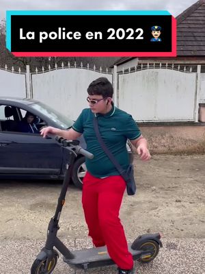 A post by @sinavannn on TikTok caption: LA POLICE EN 2022 👮🏻‍♂️ : @jorislecon_off #pourtoi #pourtoii #fyp #foryou #humour #joris #jorislecon #drole #2022 #lumieresur #tiktok