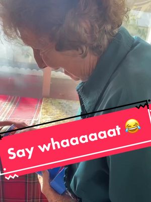 A post by @abuelita305 on TikTok caption: Abuelita knows french 😂😂😂😂 #jk #joke #StepandFlex #k18hairflip #MyPlayoffPicks #abuelita #grandma #prank #dance