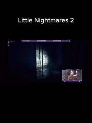 A post by @itspeeekachuu on TikTok caption: 😭😭 this game gives me mad anxiety..  but come follow me on twitch!! i stream nightly! :) www.twitch.tv/peeekachuu #littlenightmares2 #twitch #twitchstreamer #gamer