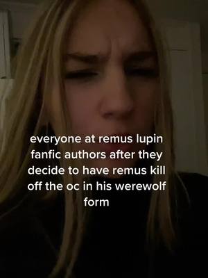 A post by @taylorswiftschildren420 on TikTok caption: ITS SO ANNOYING LIKE NO #fyp #remuslupin #marauders #foryou