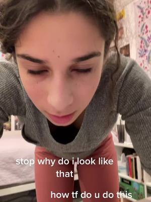 A post by @sophiamirrashidi on TikTok caption: this was not fun i have a headache #jump